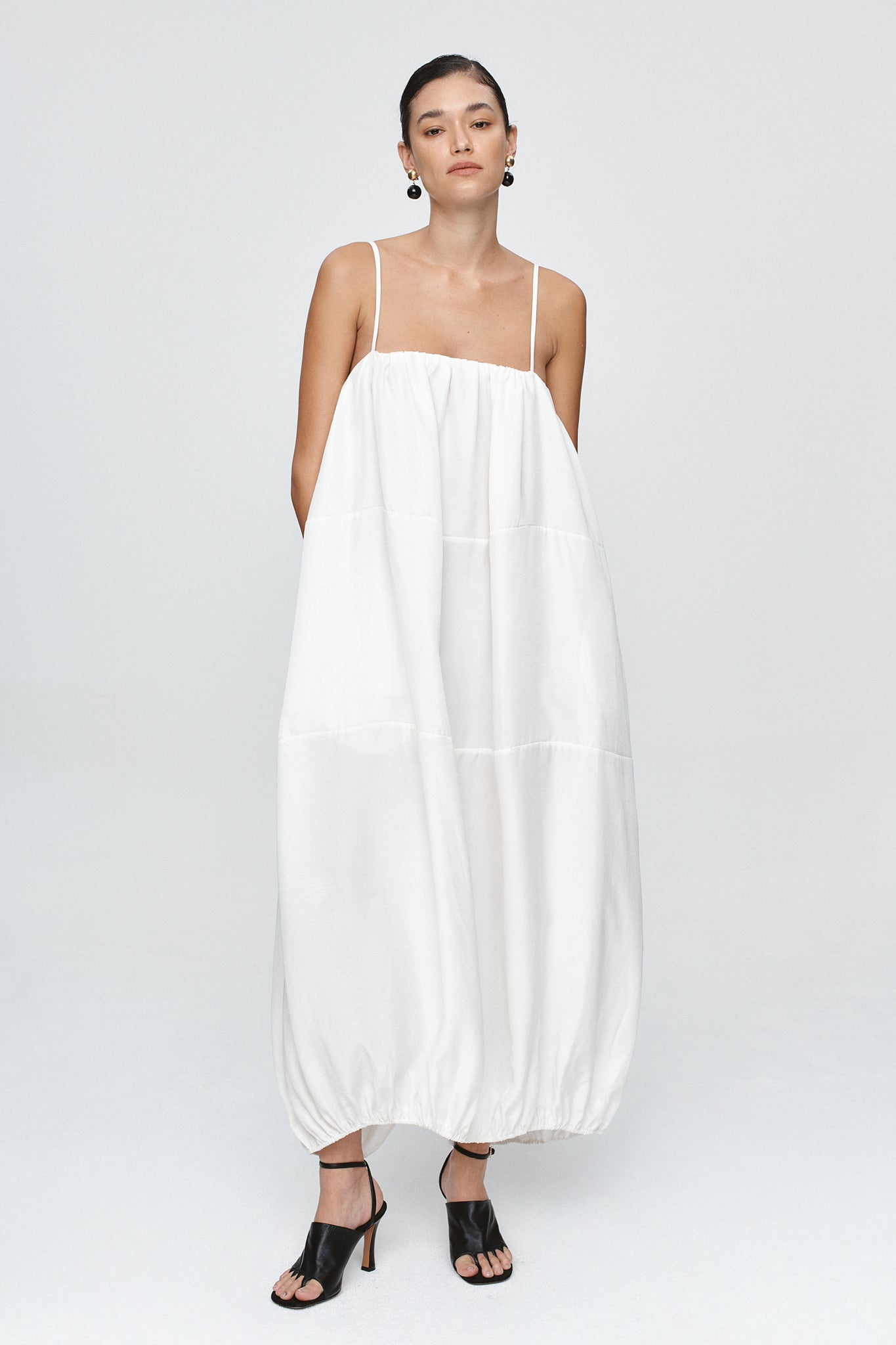 TERRANCE DRESS - BLANC