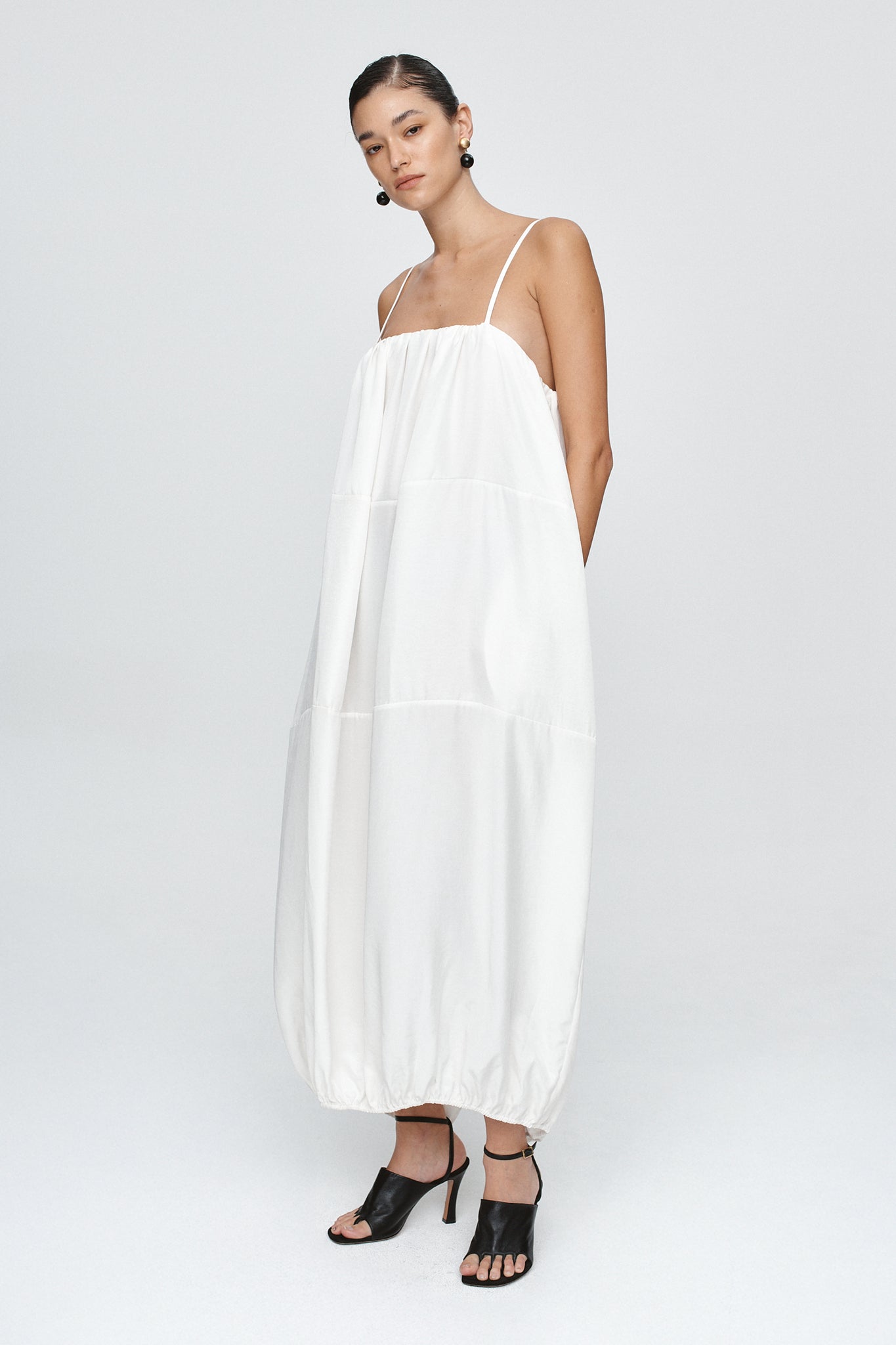 TERRANCE DRESS - BLANC