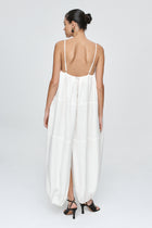 TERRANCE DRESS - BLANC