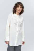 TUXEDO SHIRT - IVORY