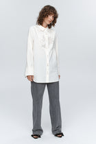 TUXEDO SHIRT - IVORY