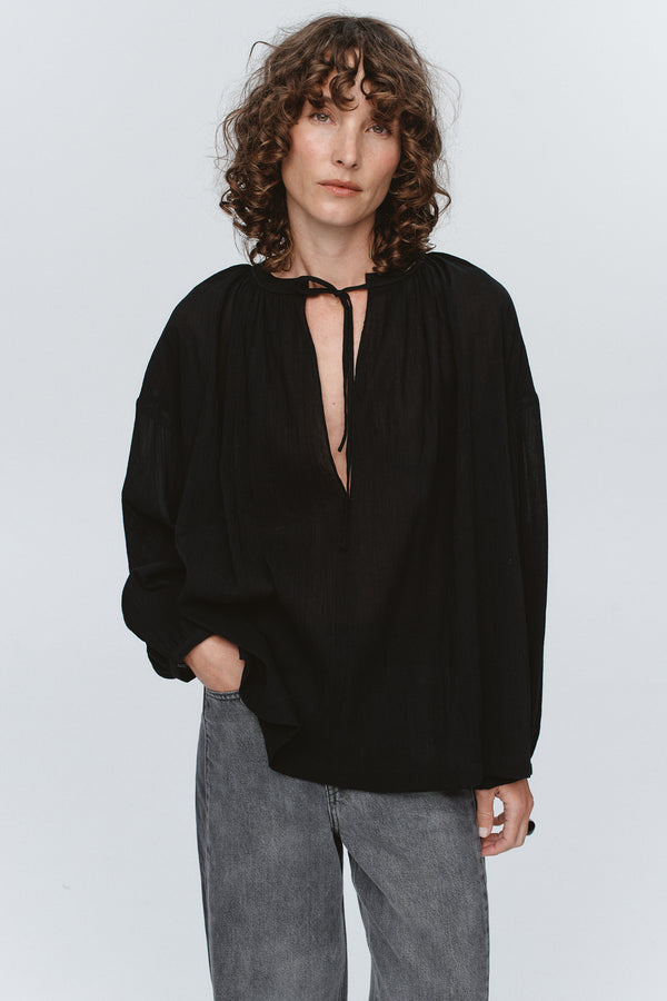 VALERIE TOP - BLACK