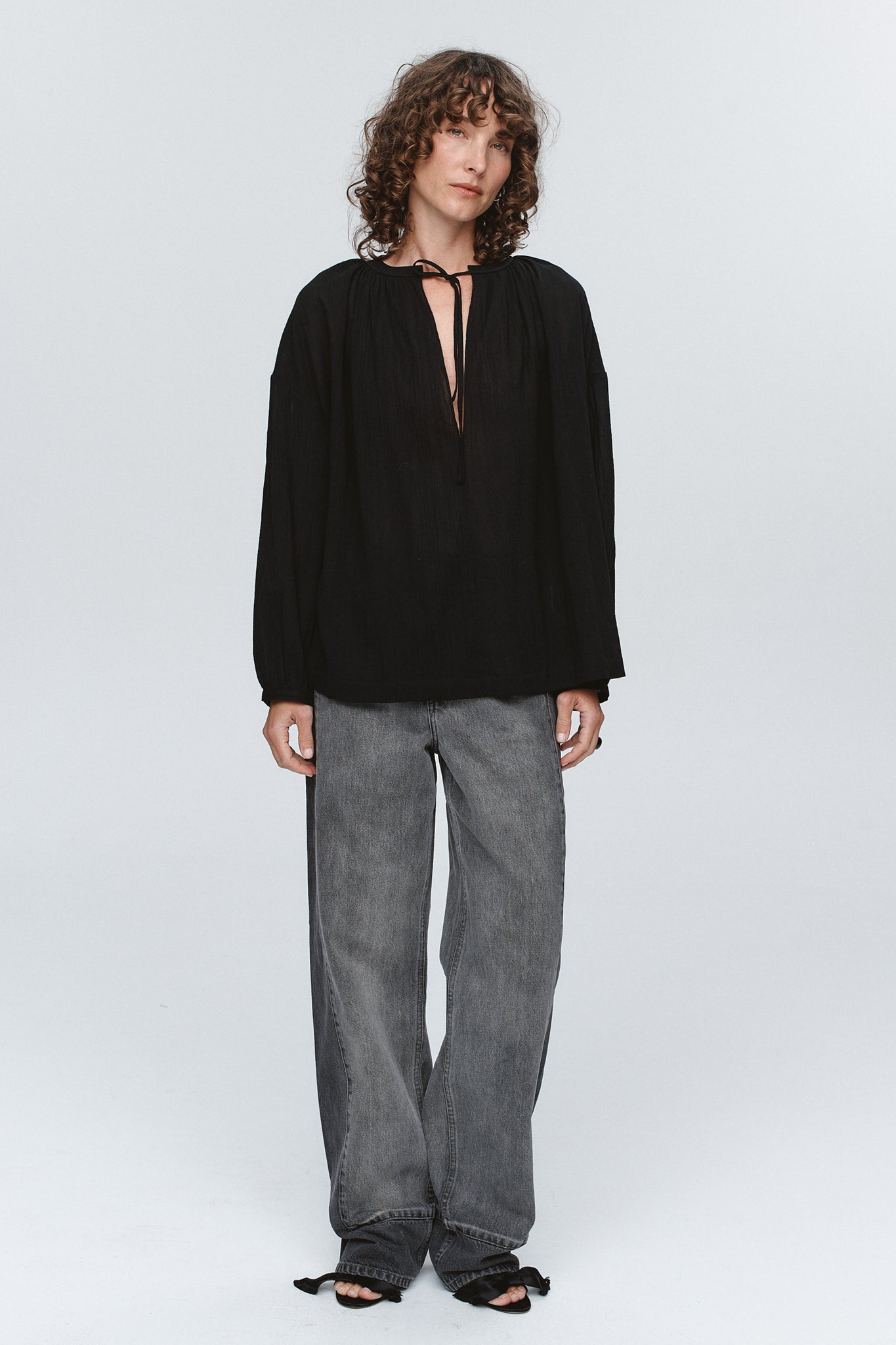 VALERIE TOP - BLACK