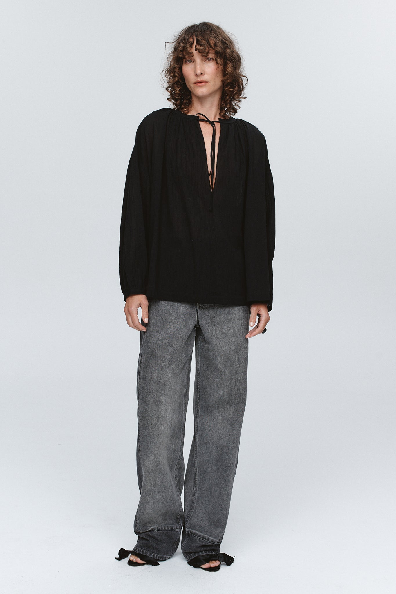 VALERIE TOP - BLACK