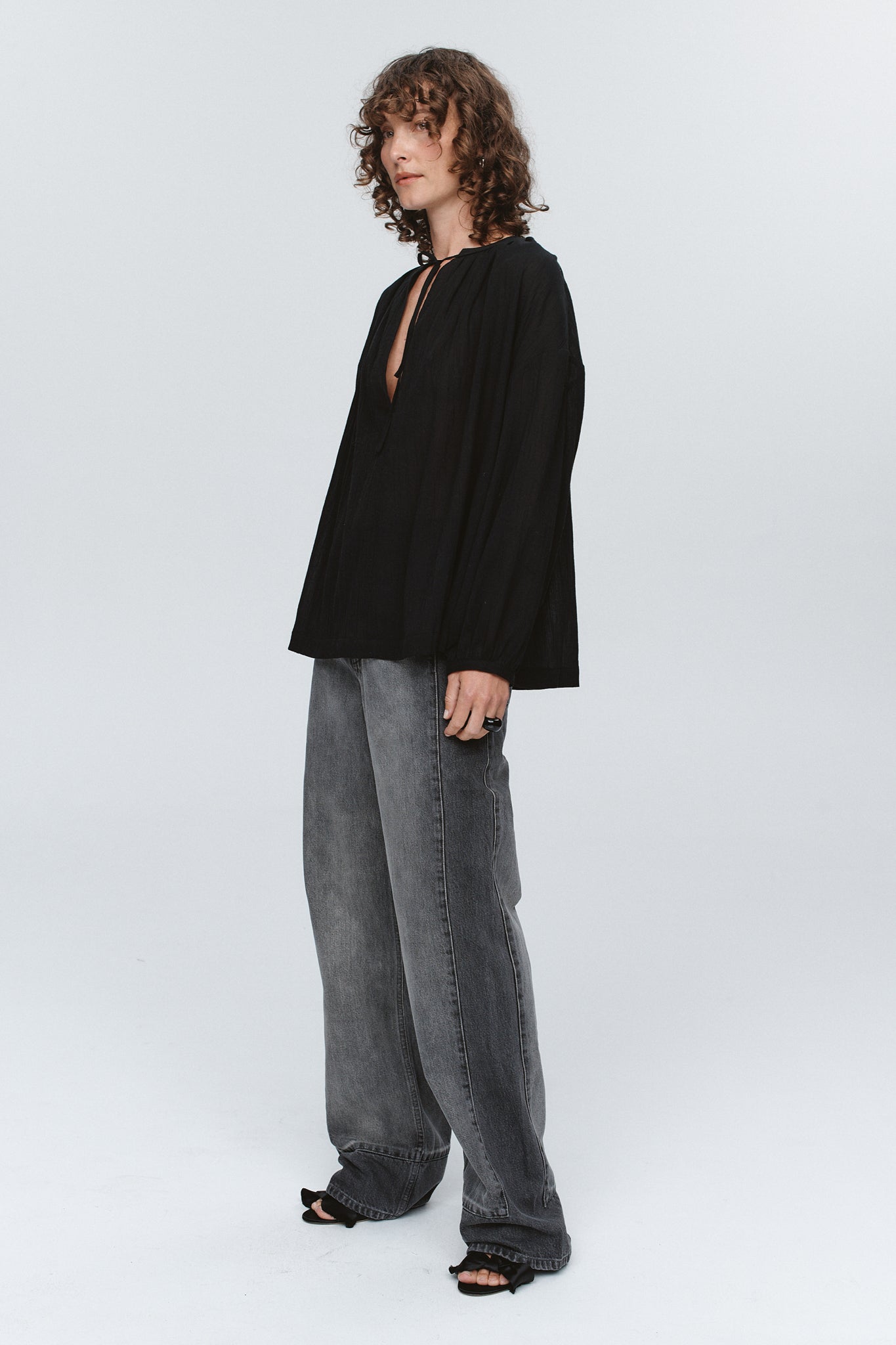 VALERIE TOP - BLACK