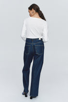 WIDE LEG JEAN - WASHED INDIGO