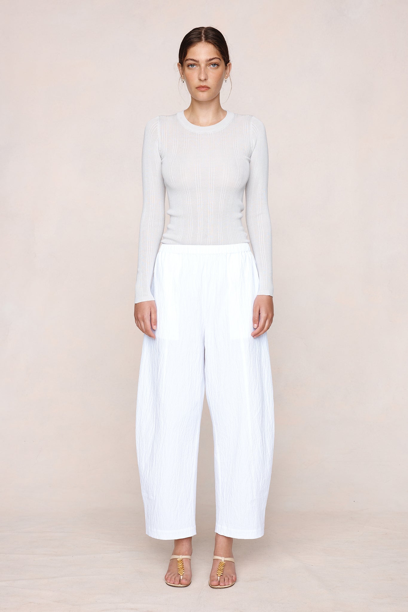WILKEN PANT - IVORY