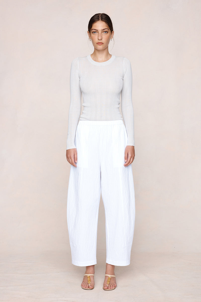 WILKEN PANT - IVORY