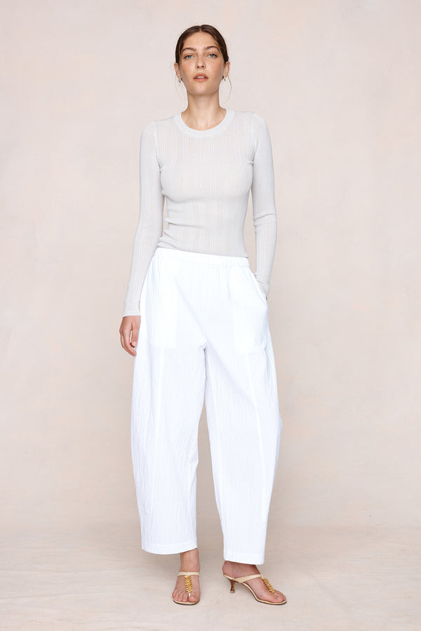 WILKEN PANT - IVORY