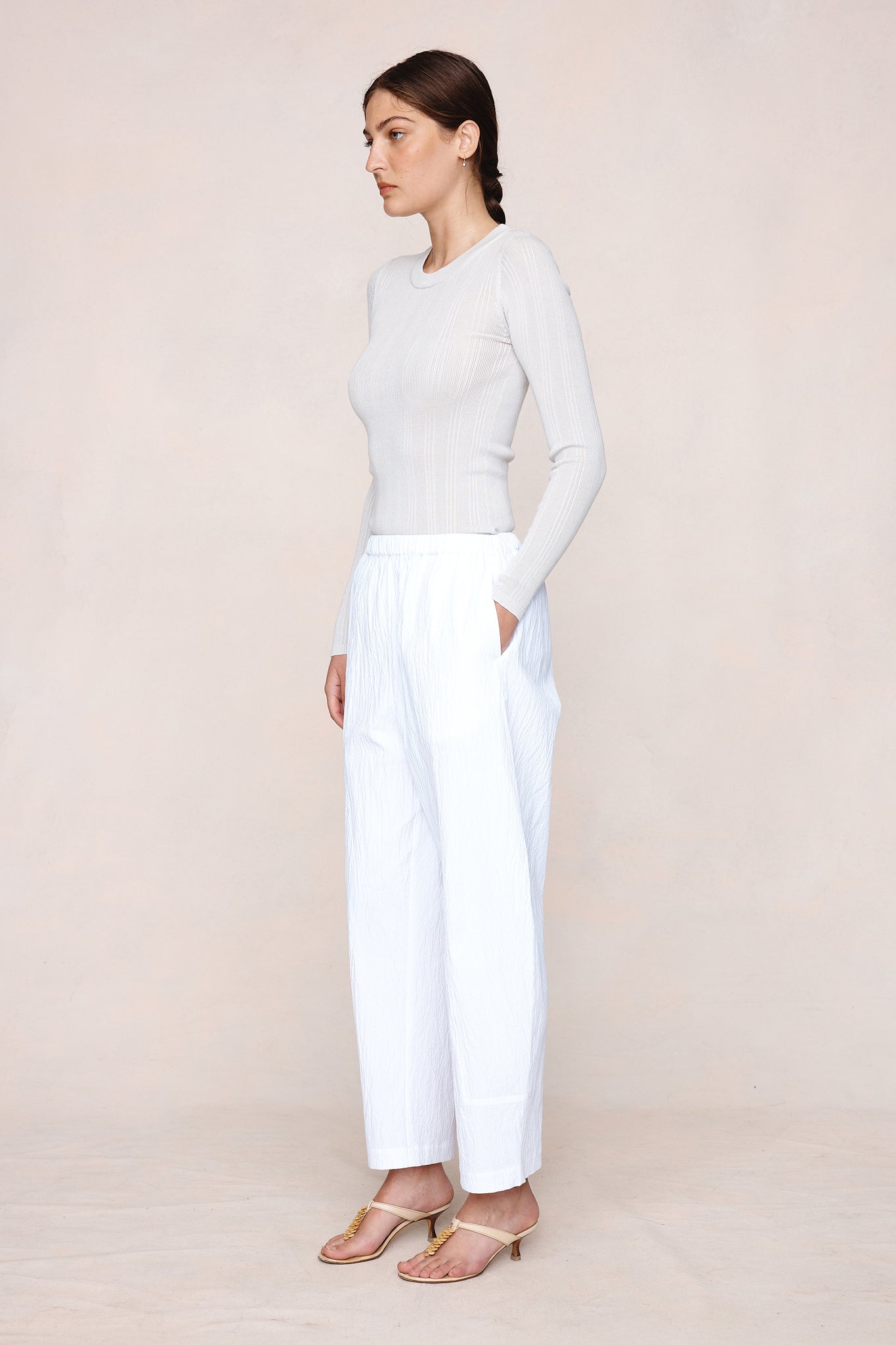 WILKEN PANT - IVORY