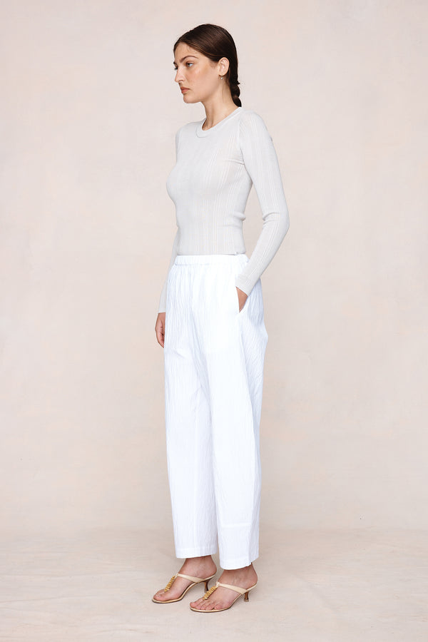 WILKEN PANT - IVORY