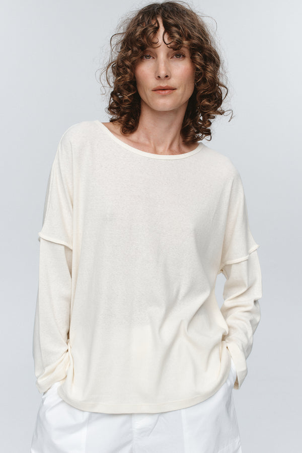 YELENA TEE - CRÈME