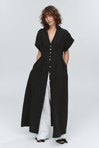 SWAN DRESS - BLACK