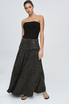 TAFFY SKIRT - WASHED BLACK
