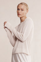 JILL KNIT TOP - PEARL