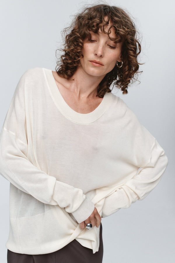 HOPE JUMPER - IVORY