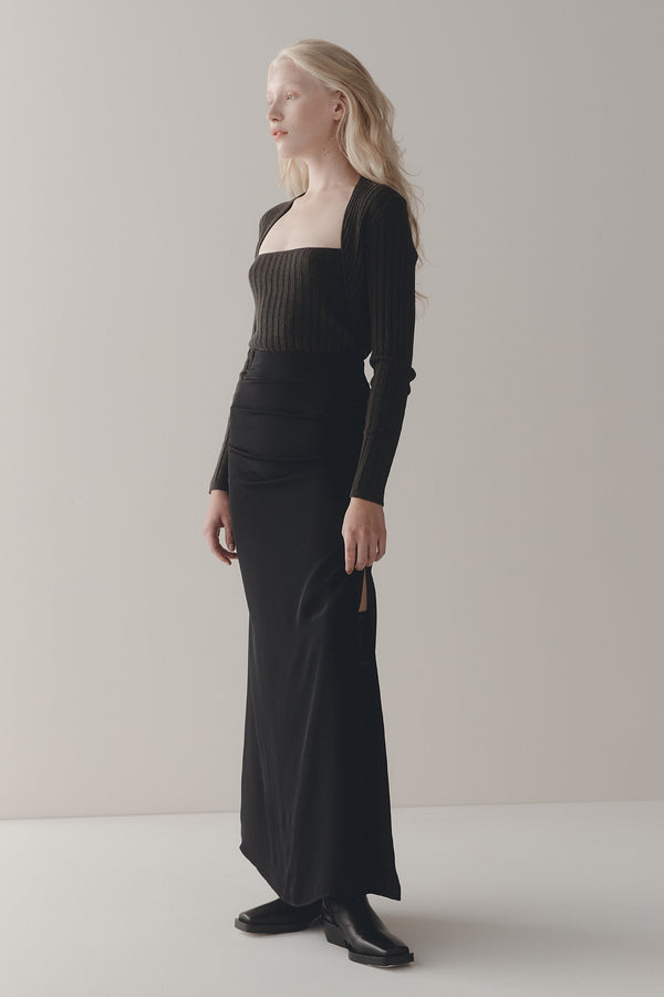 ROWIE SKIRT - BLACK