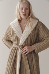 AVERY JACKET - CAMEL / IVORY