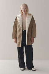 AVERY JACKET - CAMEL / IVORY