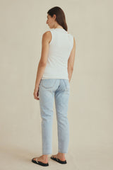 STRAIGHT LEG JEAN - BLUE